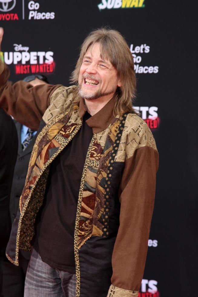 LOS ANGELES, MAR 11 - Steve Whitmire at the Muppets Most Wanted , Los Angeles Premiere at the El Capitan Theater on March 11, 2014 in Los Angeles, CA photo