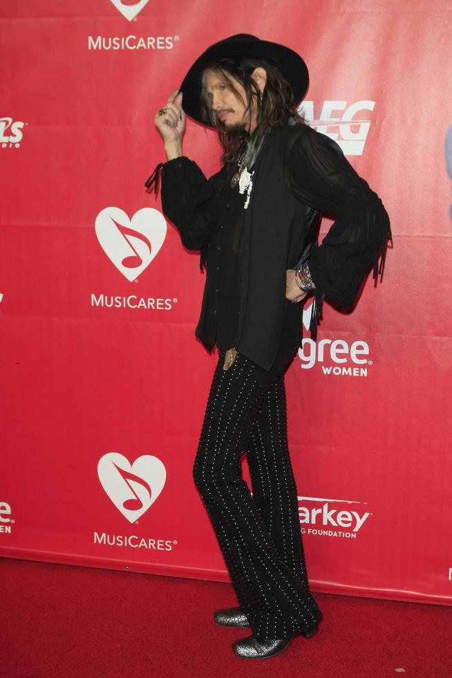 LOS ANGELES, JAN 24 - Steven Tyler at the 2014 MusiCares Person of the Year Gala in honor of Carole King at Los Angeles Convention Center on January 24, 2014 in Los Angeles, CA photo