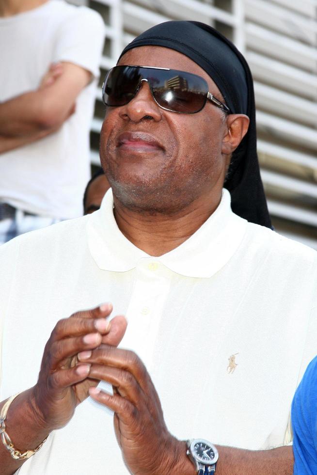 LOS ANGELES, MAY 31 - Stevie Wonder at the David Foster Hollywood Walk of Fame Star Ceremony at the Capital Records Building on May 31, 2013 in Los Angeles, CA photo