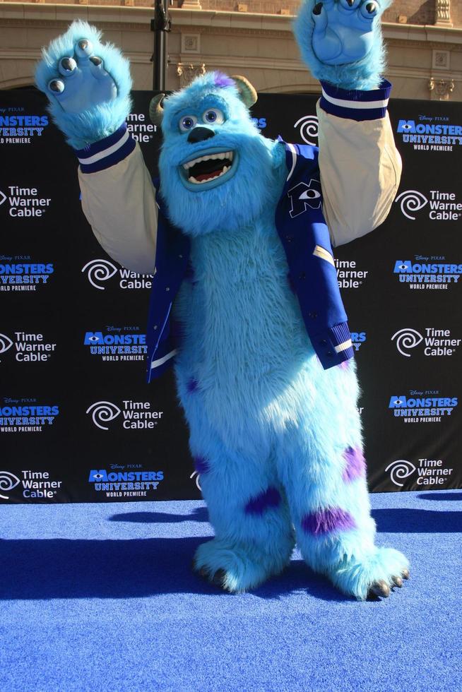 LOS ANGELES, JUN 17 - Sulley at the Monsters University Premiere at El Capitan Theater on June 17, 2013 in Los Angeles, CA photo