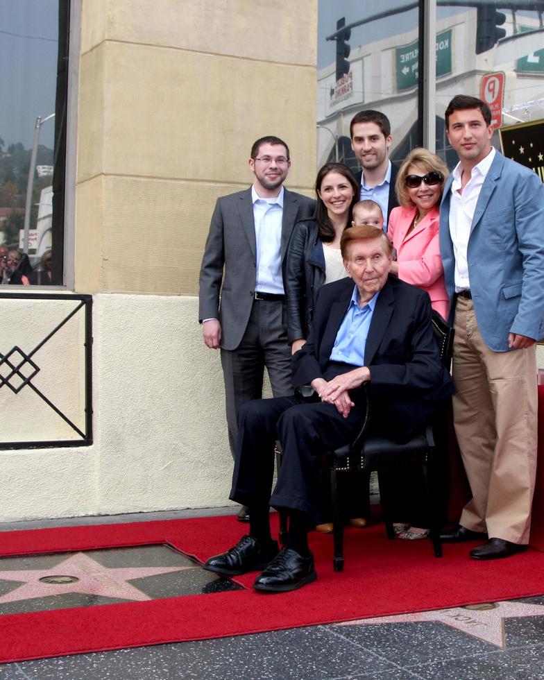 LOS ANGELES, FEB 13 - Sumner Redstone, Guests at the Sumner Redstone Star Ceremony on the Hollywood Walk of Fame on February 13, 2012 in Los Angeles, CA photo