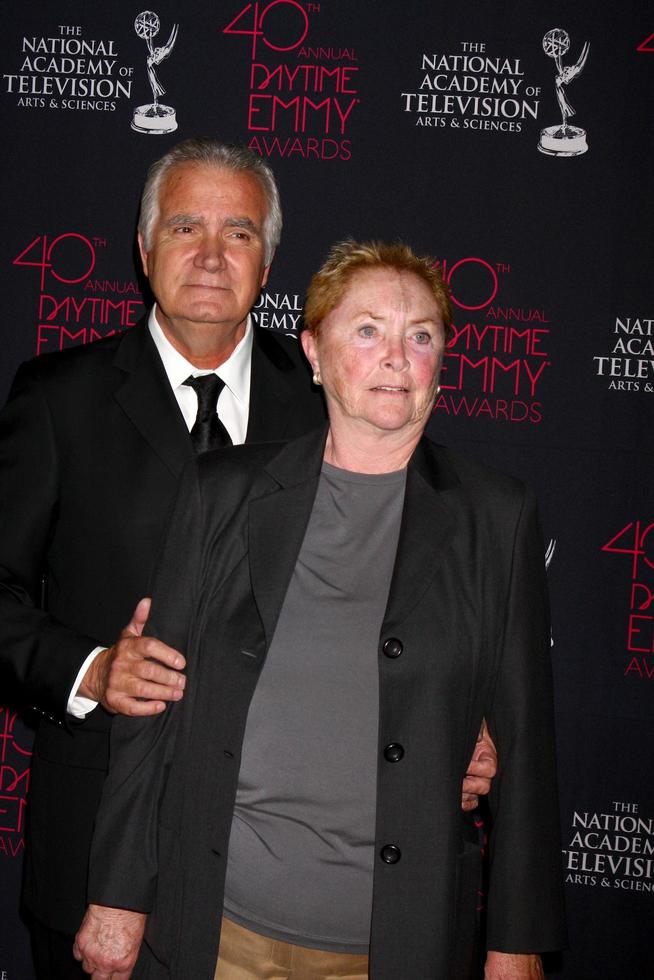 LOS ANGELES, JUN 14 - Susan Flannery, John McCook attends the 2013 Daytime Creative Emmys at the Bonaventure Hotel on June 14, 2013 in Los Angeles, CA photo