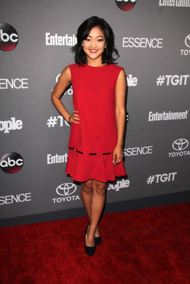 LOS ANGELES, SEP 26 - Amy Okuda at the TGIT 2015 Premiere Event Red Carpet at the Gracias Madre on September 26, 2015 in Los Angeles, CA photo