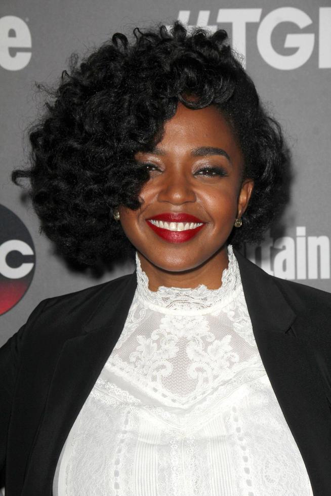 LOS ANGELES, SEP 26 - Jerrika Hinton at the TGIT 2015 Premiere Event Red Carpet at the Gracias Madre on September 26, 2015 in Los Angeles, CA photo