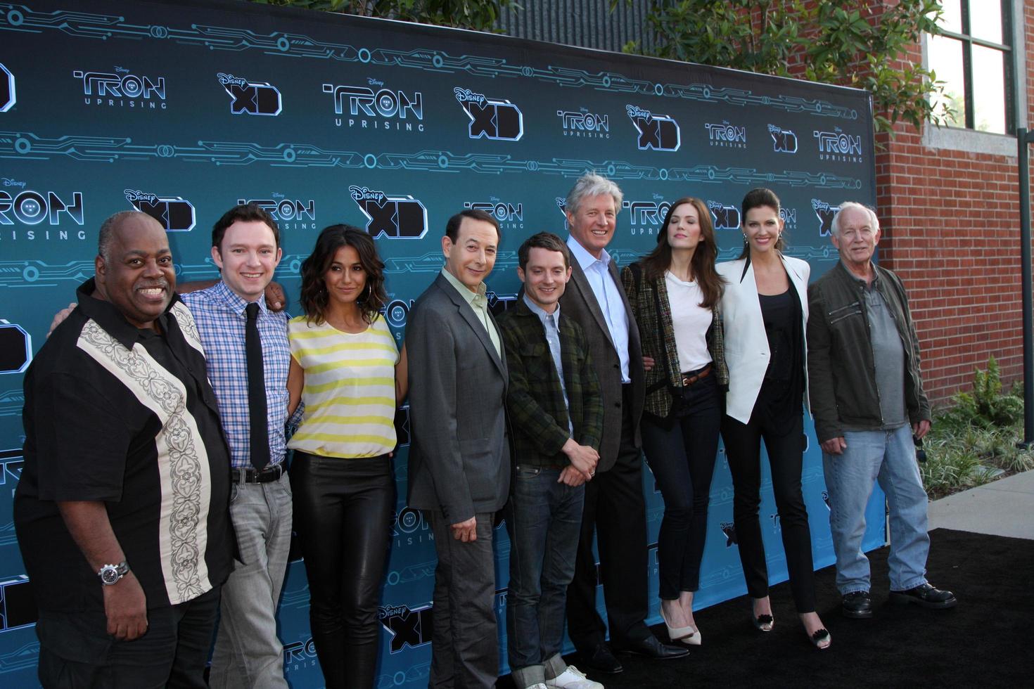 LOS ANGELES, MAY 12 - TRON - Uprising Cast arrives at the Disney XD s TRON - Uprising Press Event and Reception at DisneyToon Studios Disney Television Animation on May 12, 2012 in Glendale, CA photo