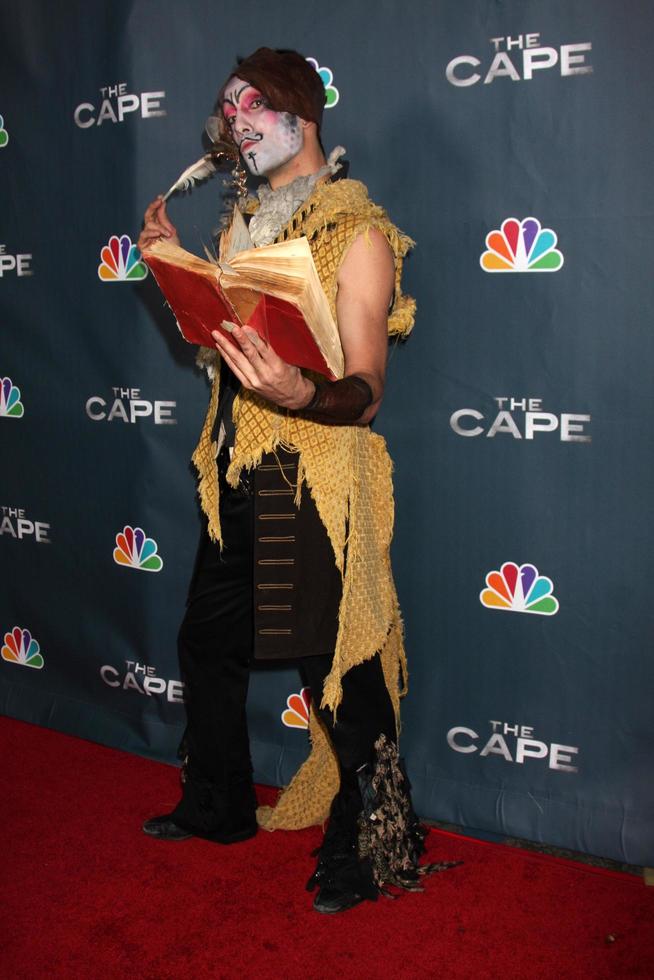 LOS ANGELES, JAN 4 - Circus Performer Atmosphere arrives at The Cape Premiere Party at Music Box Theater on January 4, 2011 in Los Angeles, CA photo