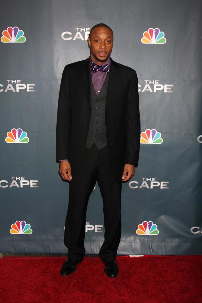 LOS ANGELES, JAN 4 - Dorian Missick arrives at The Cape Premiere Party at Music Box Theater on January 4, 2011 in Los Angeles, CA photo