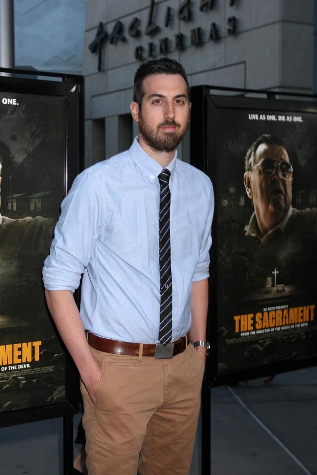 LOS ANGELES, MAY 20 - Ti West at the The Sacrament Premiere at ArcLight Hollywood Theaters on May 20, 2014 in Los Angeles, CA photo