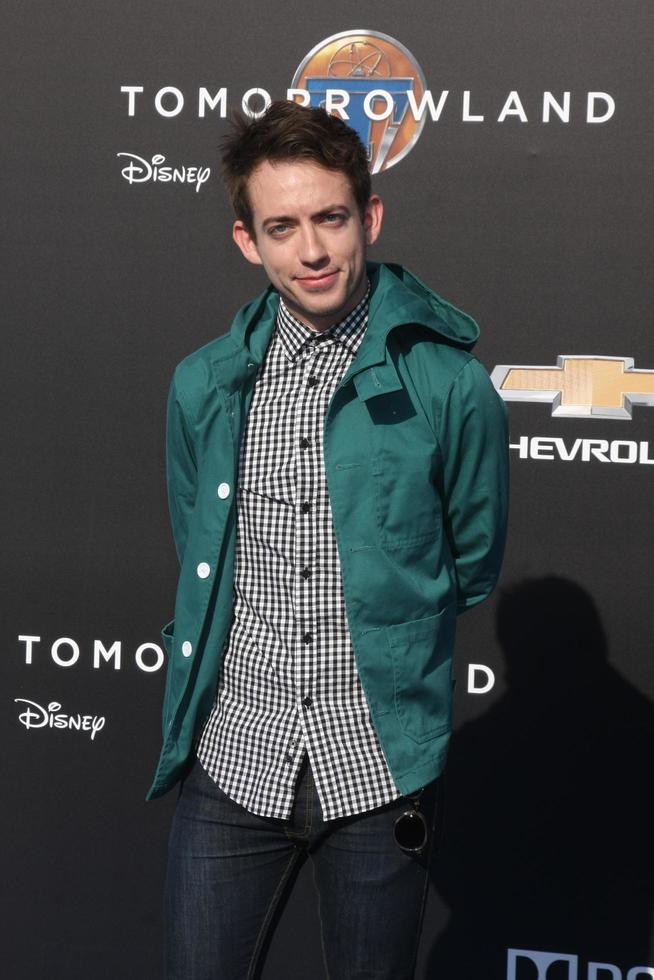 LOS ANGELES, MAY 9 - Kevin McHale at the Tomorrowland Premiere at the AMC Downtown Disney on May 9, 2015 in Lake Buena Vista, CA photo