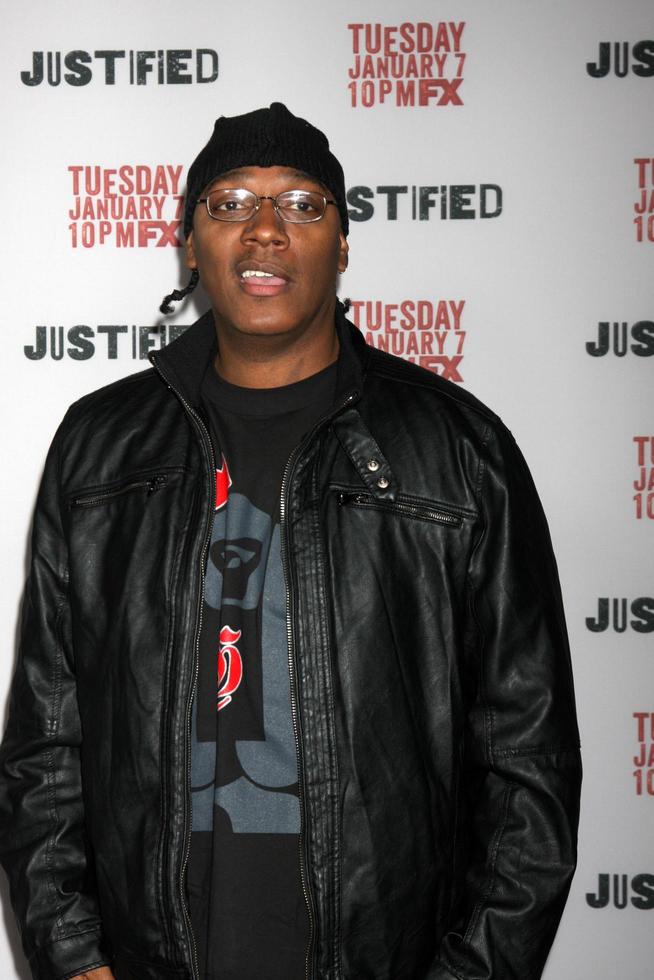 LOS ANGELES, JAN 6 - Tonez at the Justified Premiere Screening at Directors Guild of America on January 6, 2014 in Los Angeles, CA photo