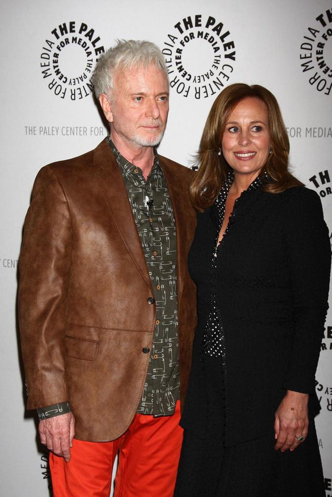 LOS ANGELES, APR 12 - Tony Geary, Genie Francis arrives at the General Hospital Celebrates 50 Years, Paley at the Paley Center For Media on April 12, 2013 in Beverly Hills, CA photo