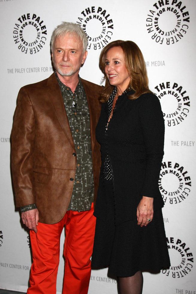LOS ANGELES, APR 12 - Tony Geary, Genie Francis arrives at the General Hospital Celebrates 50 Years, Paley at the Paley Center For Media on April 12, 2013 in Beverly Hills, CA photo