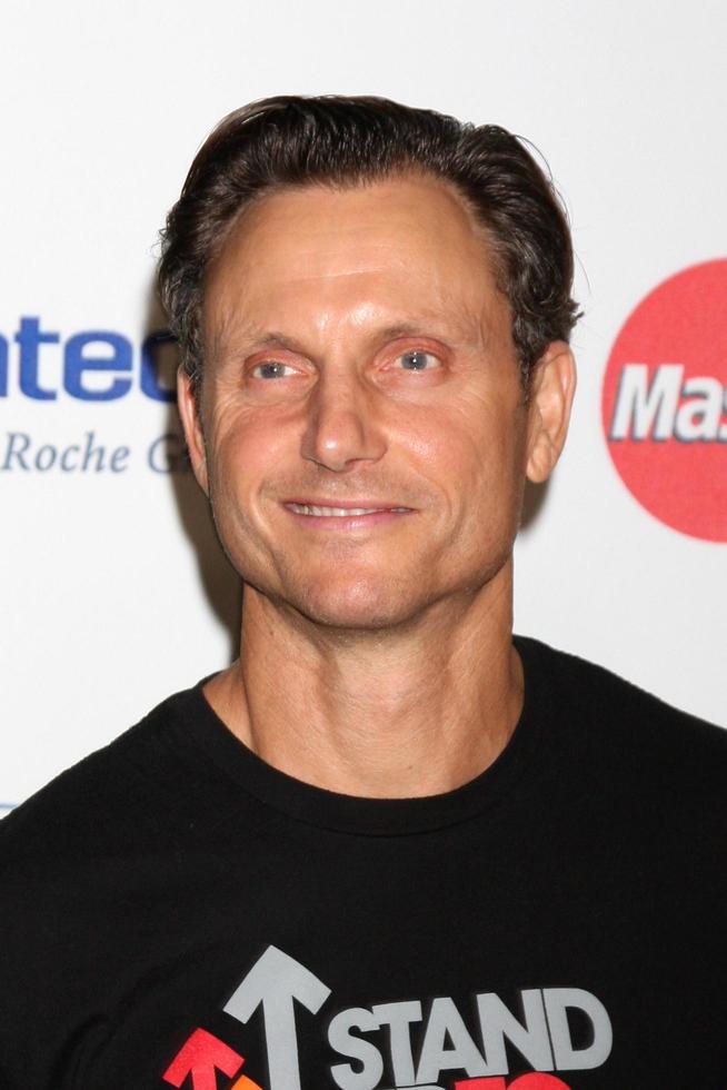 LOS ANGELES, SEP 5 - Tony Goldwyn, Tess Goldwyn at the Stand Up 2 Cancer Telecast Arrivals at Dolby Theater on September 5, 2014 in Los Angeles, CA photo