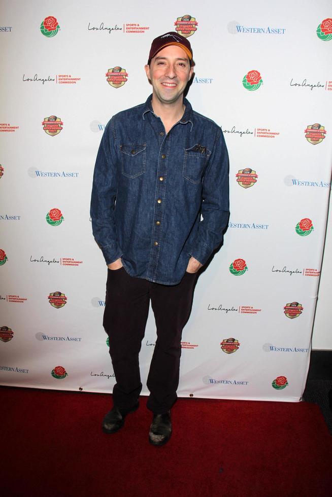 LOS ANGELES, JAN 5 - Tony Hale at the BCS National Championship Party at Pasadena Convention Center on January 5, 2014 in Pasadena, CA photo