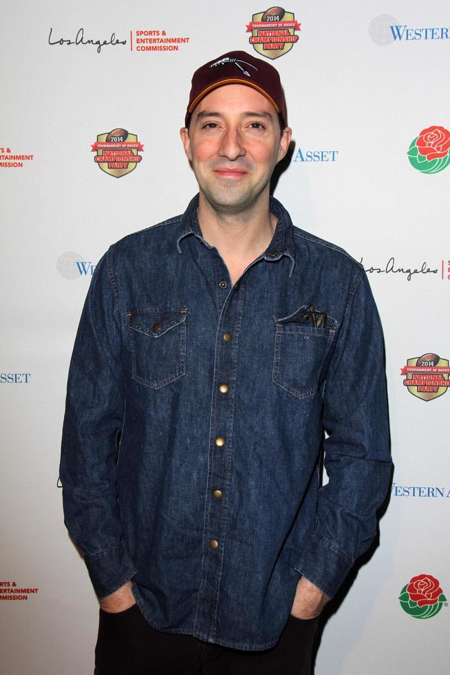 LOS ANGELES, JAN 5 - Tony Hale at the BCS National Championship Party at Pasadena Convention Center on January 5, 2014 in Pasadena, CA photo