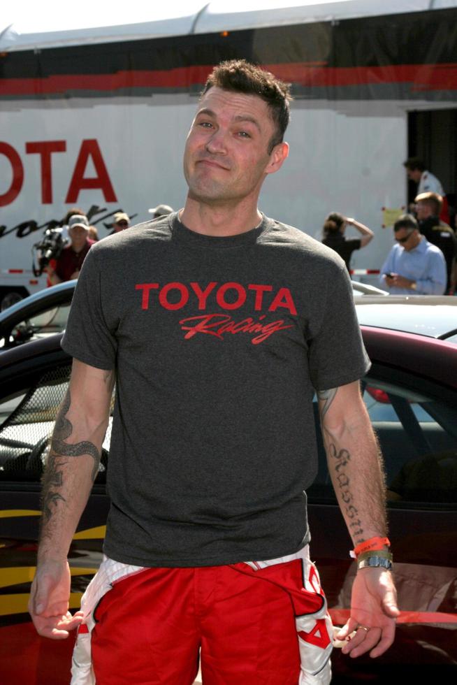 DLOS ANGELES, APR 5 - Brian Austin Green at the Toyoto Pro Celeb Race Press Day 2011 at Long Beach Grand Prix Toyota Compound on April 5, 2011 in Long Beach, CA photo