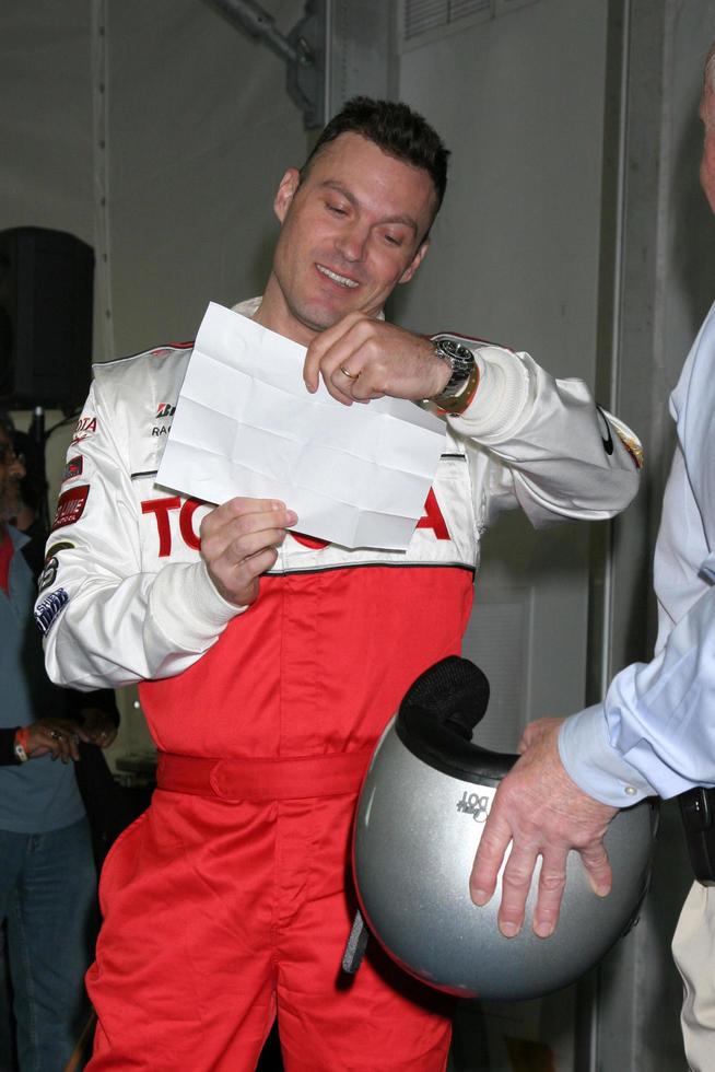 DLOS ANGELES, APR 5 - Brian Austin Green at the Toyoto Pro Celeb Race Press Day 2011 at Long Beach Grand Prix Toyota Compound on April 5, 2011 in Long Beach, CA photo
