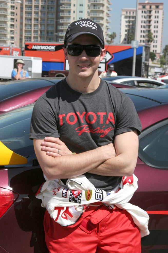 DLOS ANGELES, APR 5 - Kevin Jonas at the Toyoto Pro Celeb Race Press Day 2011 at Long Beach Grand Prix Toyota Compound on April 5, 2011 in Long Beach, CA photo