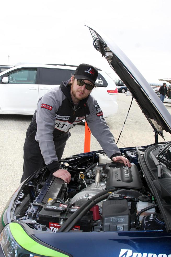 LOS ANGELES, MAR 19 - AJ Buckley at the Toyota Pro Celebrity Race Training Session at Willow Springs Speedway on March 19, 2011 in Rosamond, CA photo