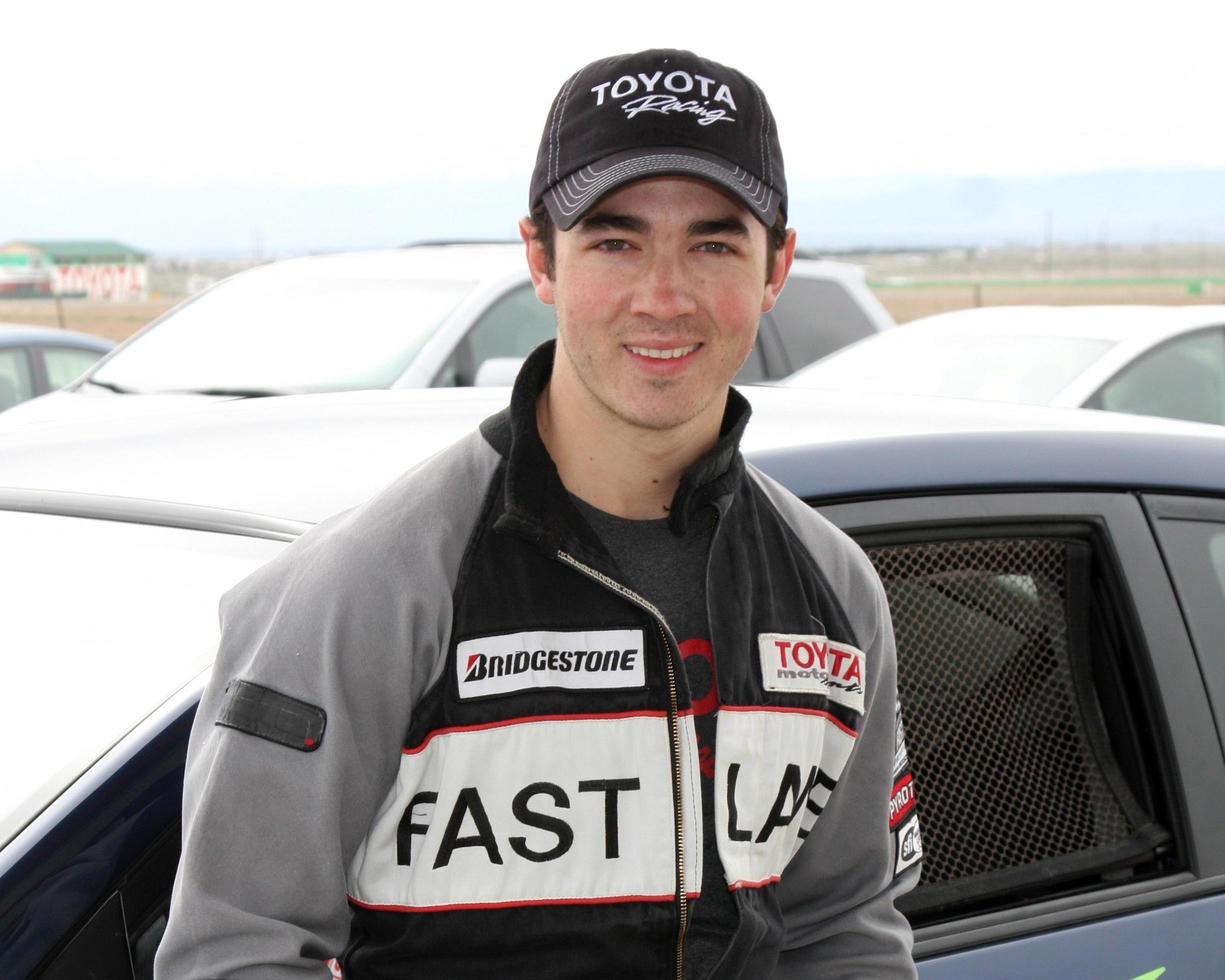 LOS ANGELES, MAR 19 - Kevin Jonas at the Toyota Pro Celebrity Race Training Session at Willow Springs Speedway on March 19, 2011 in Rosamond, CA photo