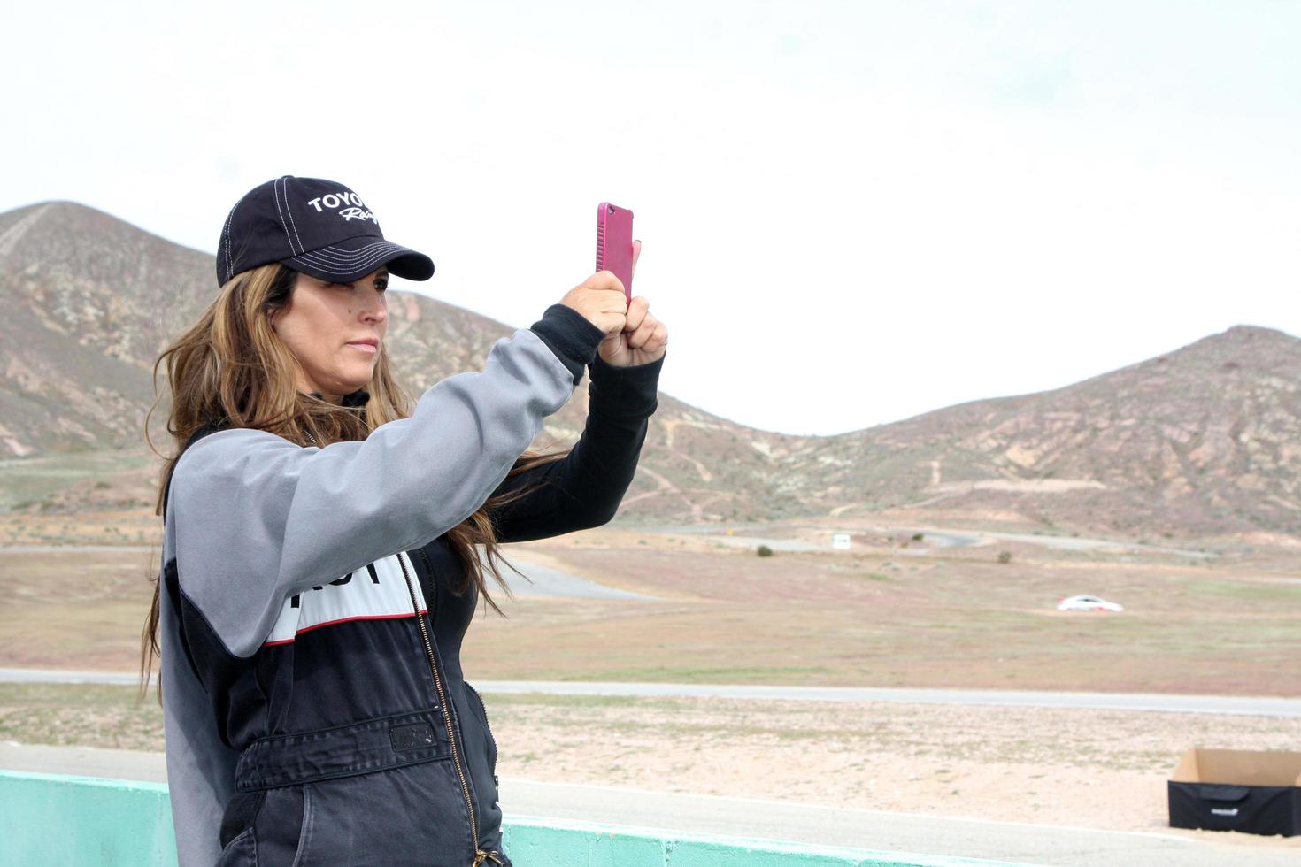 LOS ANGELES, MAR 19 - Jillian Barberie Reynolds at the Toyota Pro Celebrity Race Training Session at Willow Springs Speedway on March 19, 2011 in Rosamond, CA photo