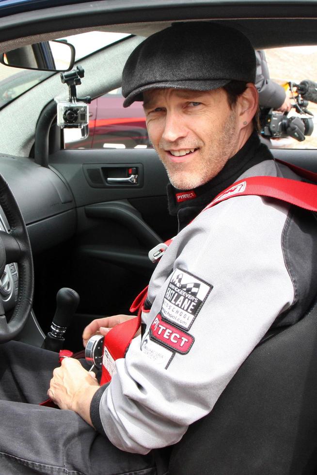LOS ANGELES, MAR 19 - Stephen Moyer at the Toyota Pro Celebrity Race Training Session at Willow Springs Speedway on March 19, 2011 in Rosamond, CA photo