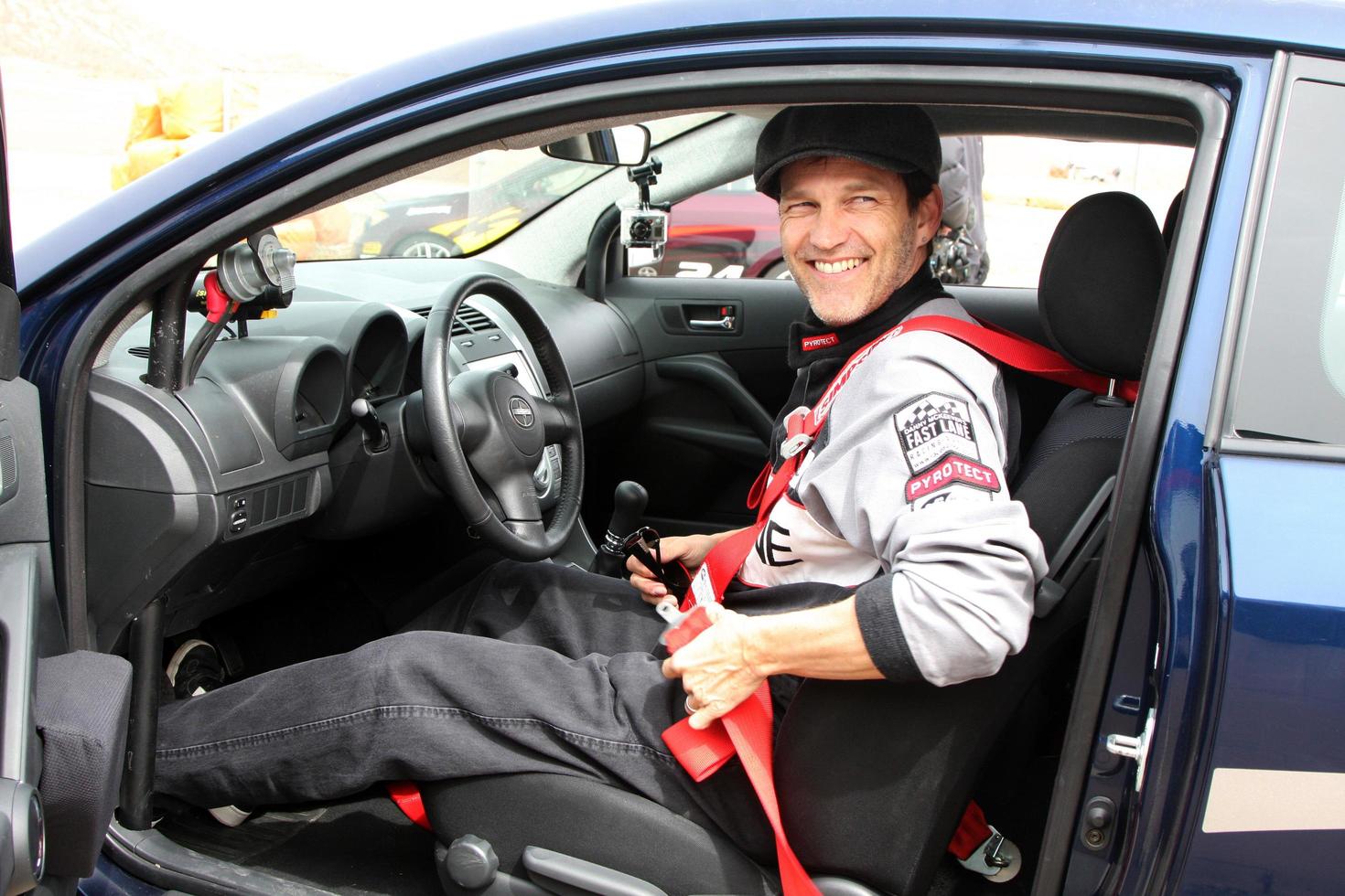 LOS ANGELES, MAR 19 - Stephen Moyer at the Toyota Pro Celebrity Race Training Session at Willow Springs Speedway on March 19, 2011 in Rosamond, CA photo