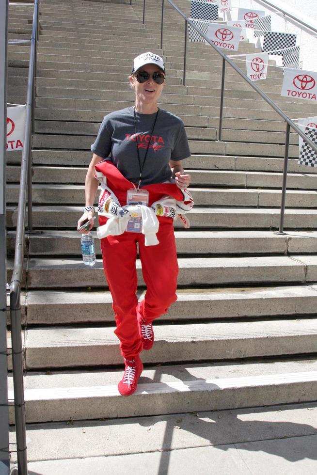 LOS ANGELES, APR 14 - Eileen Davidson at the 2012 Toyota Pro Celeb Race at Long Beach Grand Prix on April 14, 2012 in Long Beach, CA photo