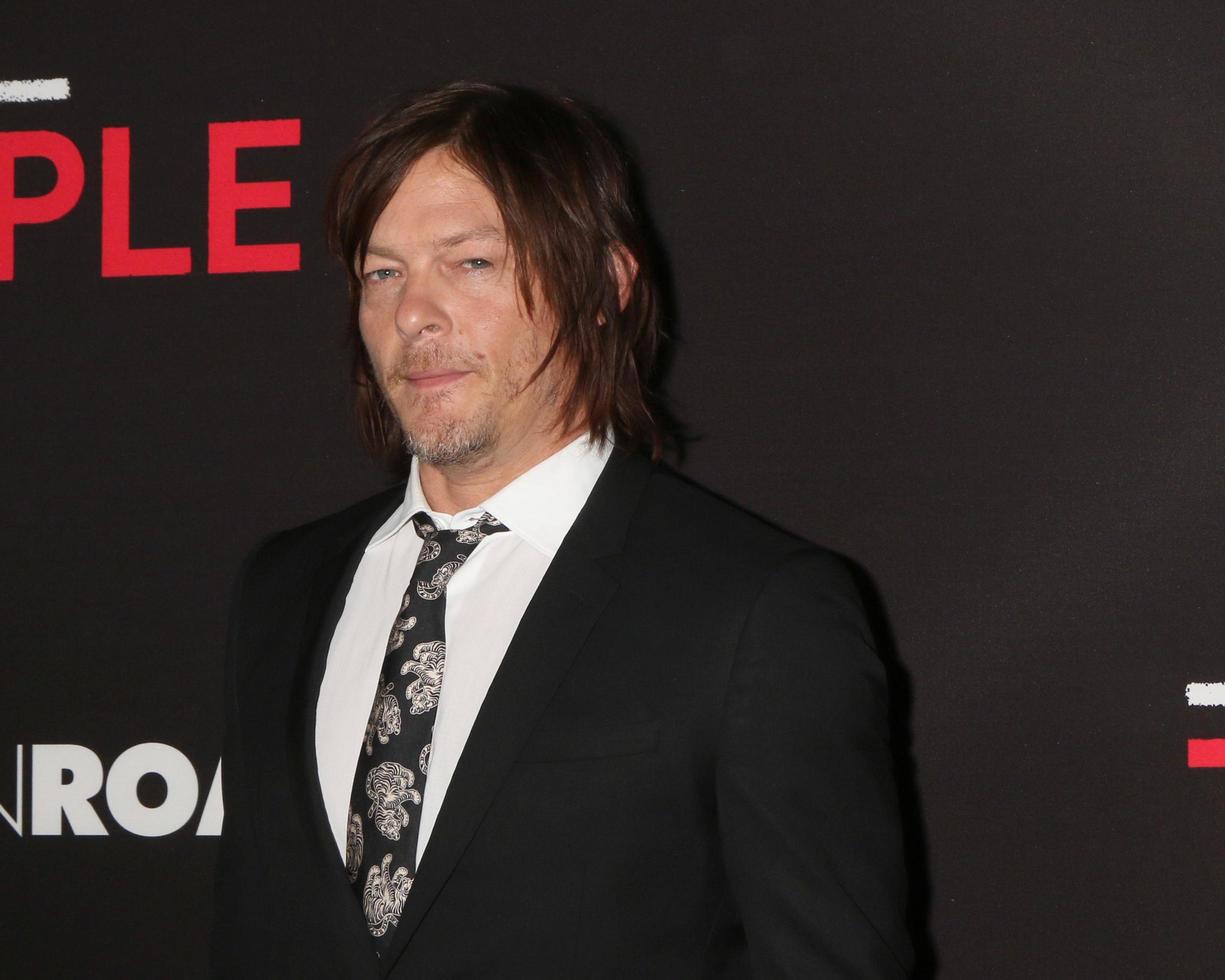 LOS ANGELES, FEB 16 - Norman Reedus at the Triple 9 Premiere at the Regal 14 Theaters on February 16, 2016 in Los Angeles, CA photo