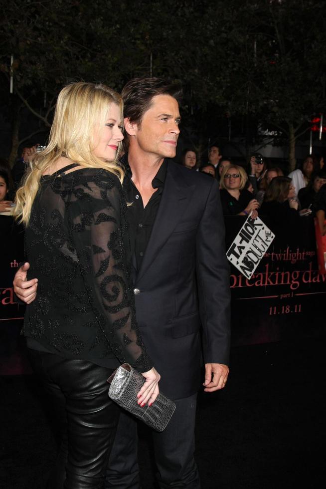 LOS ANGELES, NOV 14 - Rob Lowe arrives at the Twilight - Breaking Dawn Part 1 World Premiere at Nokia Theater at LA LIve on November 14, 2011 in Los Angeles, CA photo