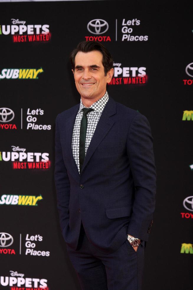 LOS ANGELES, MAR 11 - Ty Burrell at the Muppets Most Wanted , Los Angeles Premiere at the El Capitan Theater on March 11, 2014 in Los Angeles, CA photo