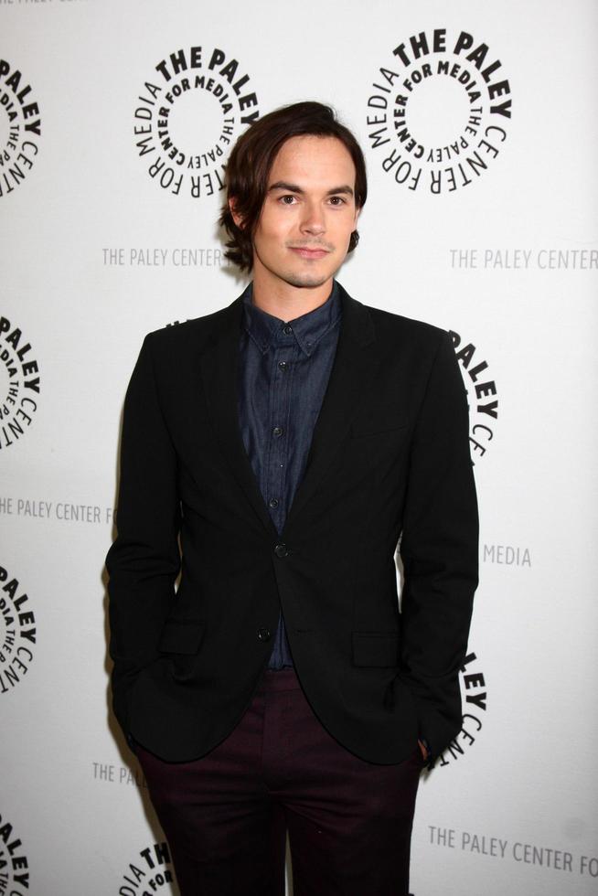 LOS ANGELES, JUN 10 - Tyler Blackburn arrives at the Pretty Little Liars at Paley Event at the Paley Center For Media on June 10, 2013 in Beverly Hills, CA photo