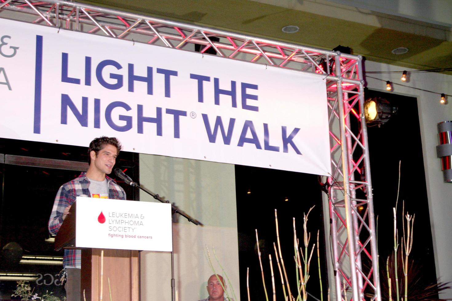 LOS ANGELES, OCT 6 - Tyler Posey at the Light The Night The Walk to benefit the Leukemia-Lymphoma Society at Sunset-Gower Studios on October 6, 2013 in Los Angeles, CA photo