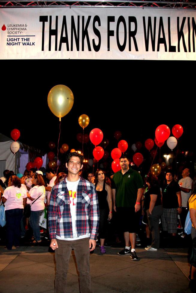 LOS ANGELES, OCT 6 - Tyler Posey at the Light The Night The Walk to benefit the Leukemia-Lymphoma Society at Sunset-Gower Studios on October 6, 2013 in Los Angeles, CA photo