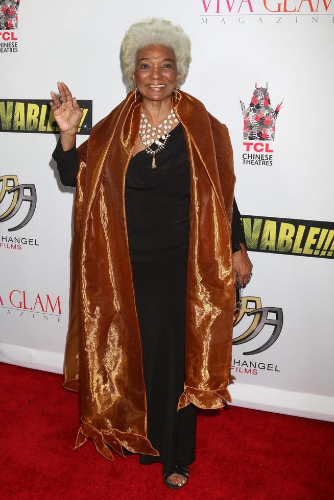 LOS ANGELES, SEP 7 - Nichelle Nichols at the UNBELIEVABLE  Premiere at the TCL Chinese 6 Theaters on September 7, 2016 in Los Angeles, CA photo