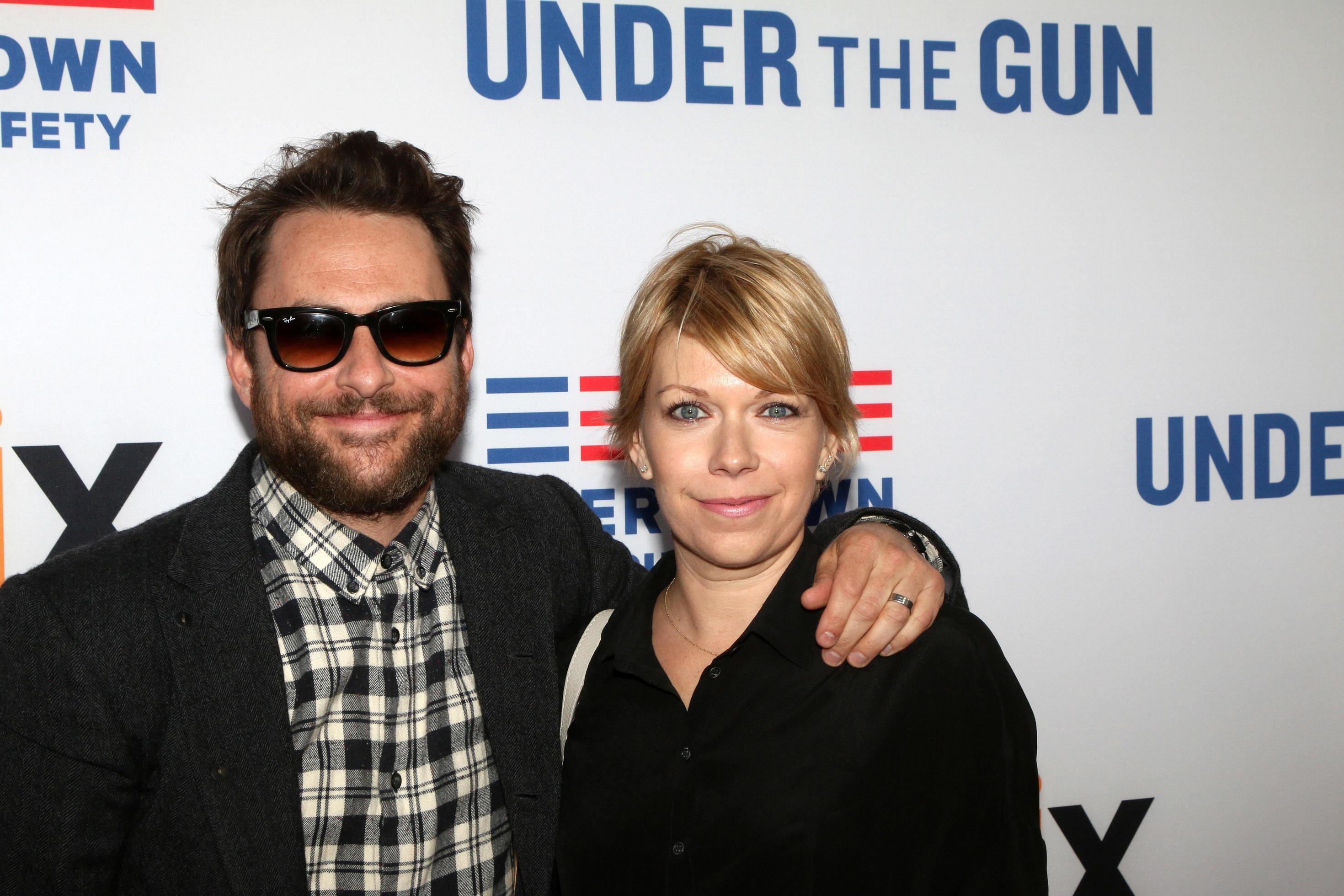 Charlie Day & Wife Mary Elizabeth Ellis Los Angeles Premiere of