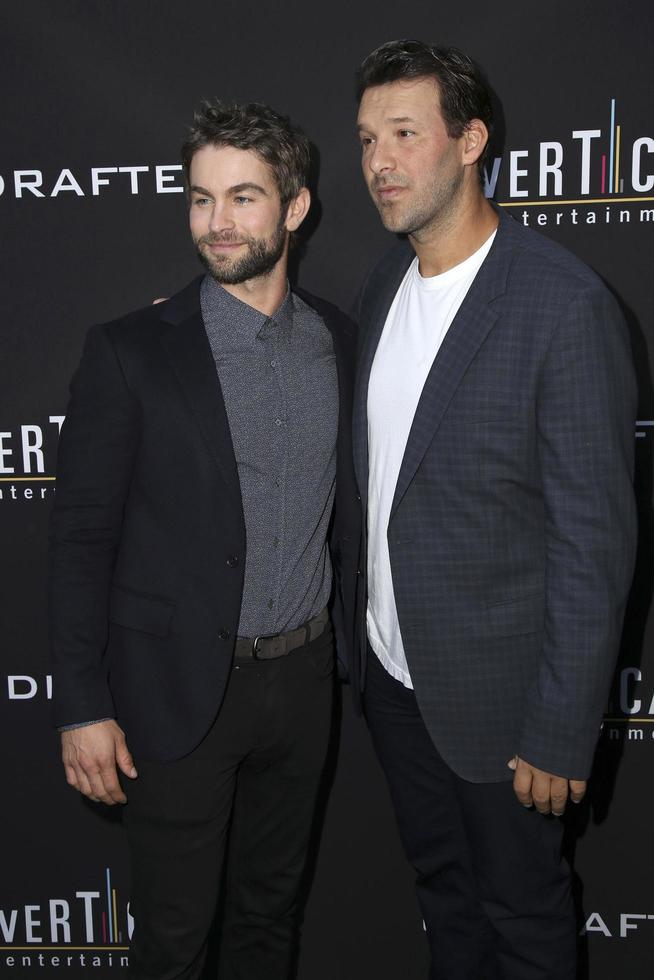 LOS ANGELES, JUL 11 - Chace Crawford, Tony Romo at the Undrafted Los Angeles Premiere at the ArcLight Hollywood on July 11, 2016 in Los Angeles, CA photo