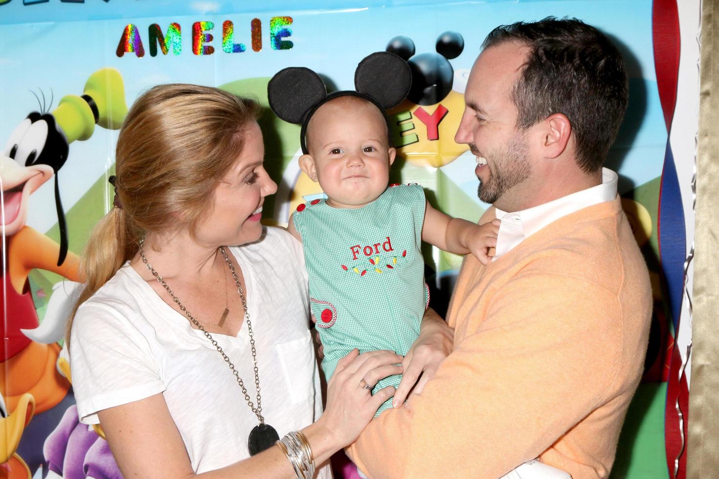 LOS ANGELES, DEC 4 - Virginia Williams, Ford Bricken, Bradford Bricken at the Amelie Bailey s 1st Birthday Party at Private Residence on December 4, 2016 in Studio CIty, CA photo