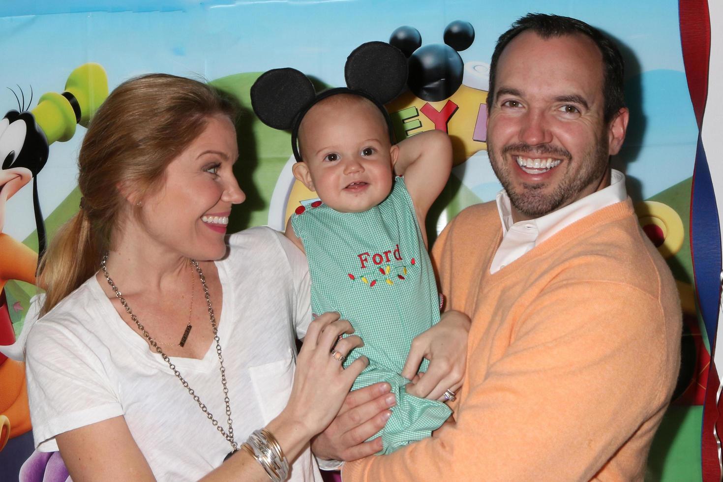 LOS ANGELES, DEC 4 - Virginia Williams, Ford Bricken, Bradford Bricken at the Amelie Bailey s 1st Birthday Party at Private Residence on December 4, 2016 in Studio CIty, CA photo