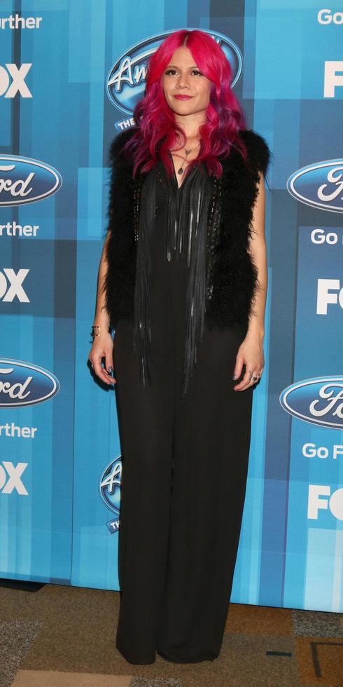 LOS ANGELES, APR 7 - Allison Iraheta at the American Idol FINALE Arrivals at the Dolby Theater on April 7, 2016 in Los Angeles, CA photo