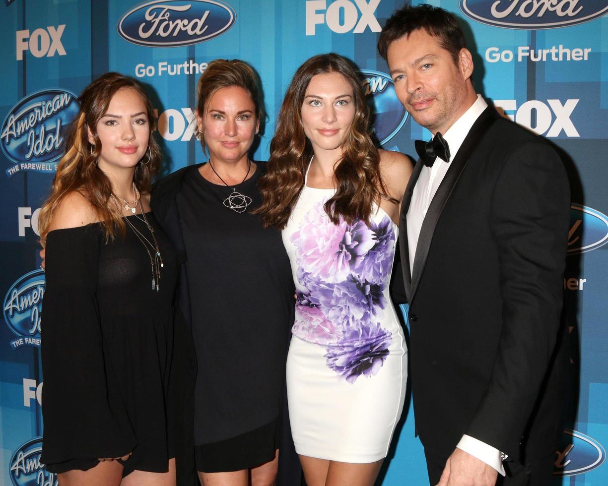 LOS ANGELES, APR 7 - Harry Connick Jr, Family at the American Idol FINALE Arrivals at the Dolby Theater on April 7, 2016 in Los Angeles, CA photo