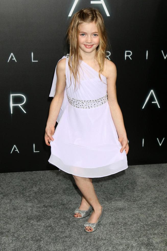 LOS ANGELES, NOV 6 - Jadyn Malone at the Arrival Premiere at Village Theater on November 6, 2016 in Westwood, CA photo