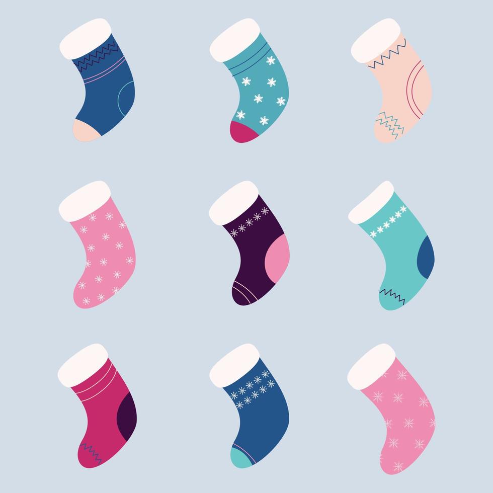 set of socks vector