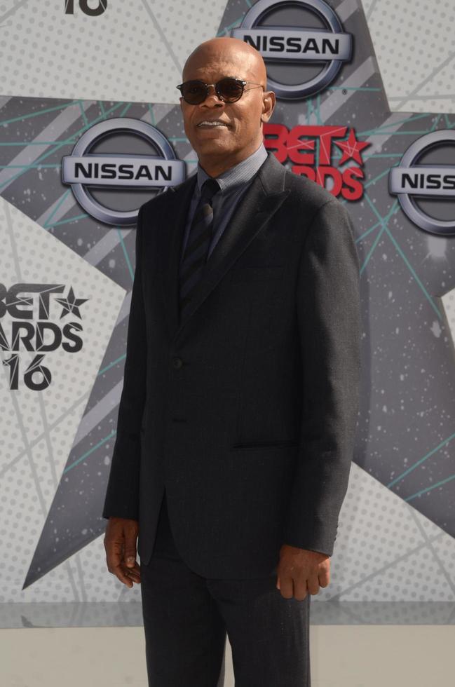 LOS ANGELES, JUN 26 - Samuel L Jackson at the BET Awards Arrivals at the Microsoft Theater on June 26, 2016 in Los Angeles, CA photo