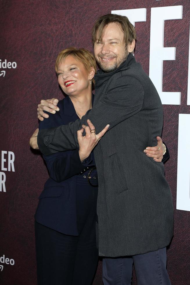LOS ANGELES, DEC 12 - Martha Plimpton, Jimmi Simpson at The Tender Bar Premiere at the TCL Chinese Theater IMAX on December 12, 2021 in Los Angeles, CA photo