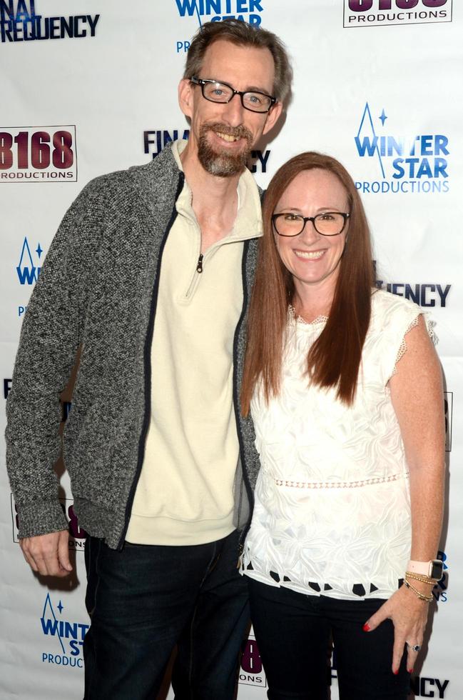 LOS ANGELES, AUG 11 - Tim Lowry, Neely Gurman at Final Frequency Screening and Red Carpet at Laemmle Town Center on August 11, 2021 in Encino, CA photo
