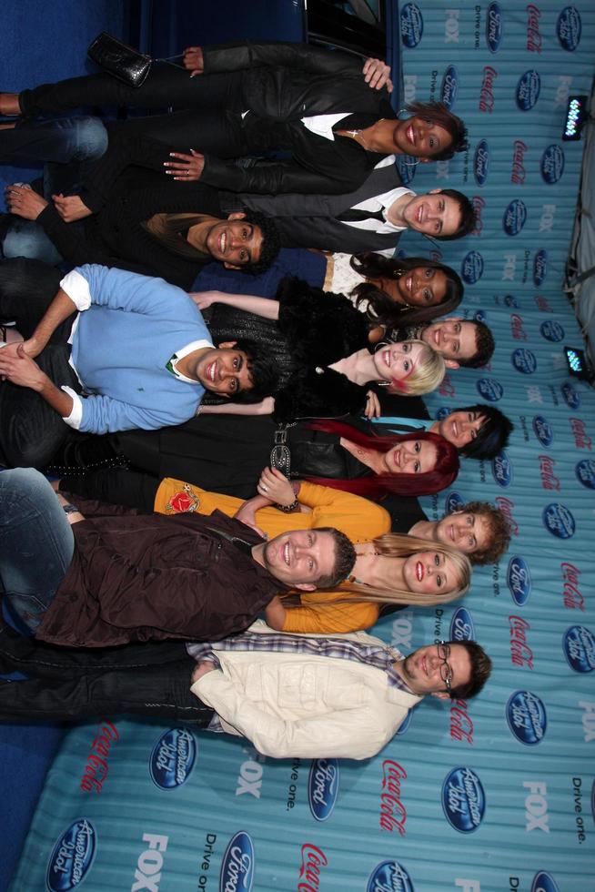 American Idol Top 13 , 2009 arriving at the American idol Top 13 Party at AREA in Los Angeles, CA on
March 5, 2009 photo