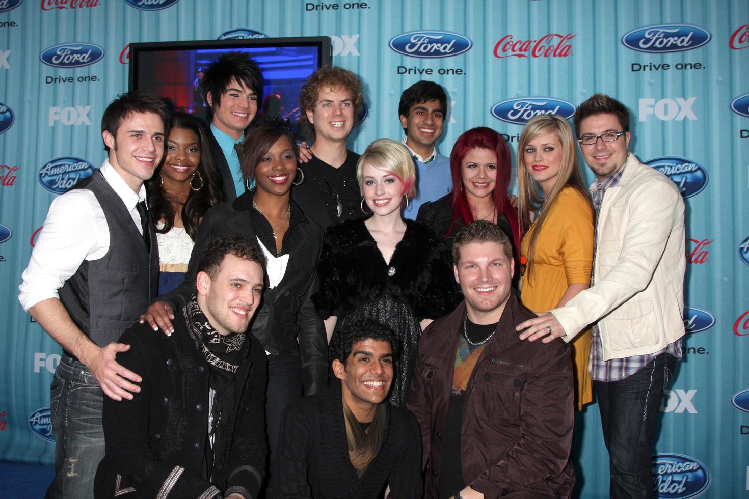 American Idol Top 13 , 2009 arriving at the American idol Top 13 Party at AREA in Los Angeles, CA on
March 5, 2009 photo
