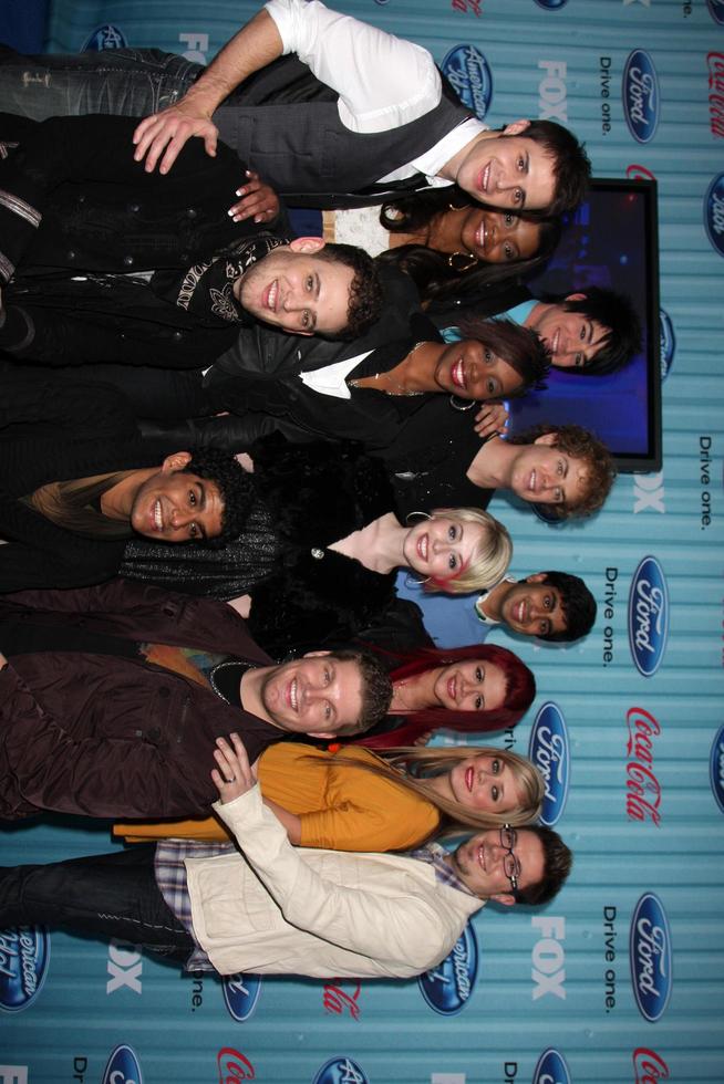 American Idol Top 13 , 2009 arriving at the American idol Top 13 Party at AREA in Los Angeles, CA on
March 5, 2009 photo