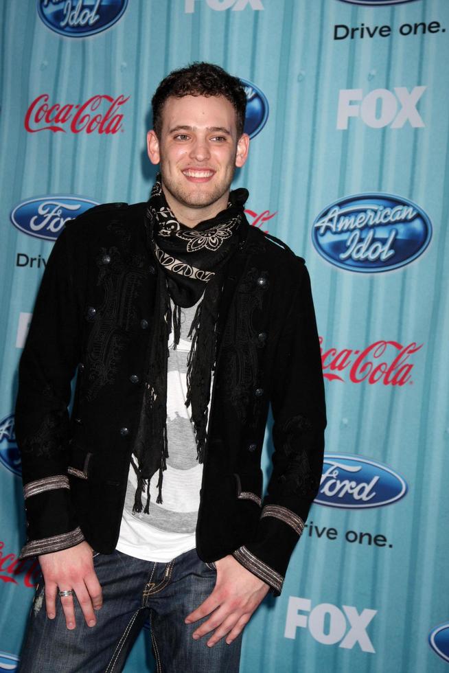 Matt Giraud arriving at the American idol Top 13 Party at AREA in Los Angeles, CA on
March 5, 2009 photo